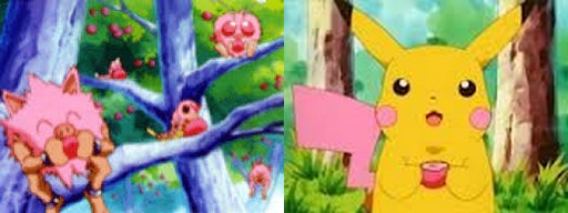 Pokémon en rosa