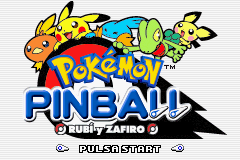 Pokémon Pinball Rubí y Zafiro