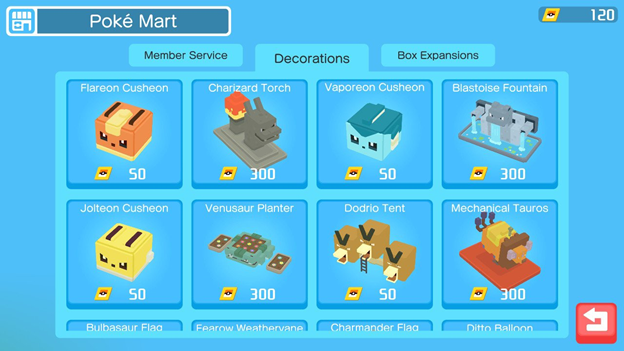 Pokémon Quest: Poké Tienda